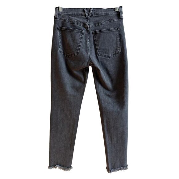 Veronica Beard Benzi Jeans Salt & Pepper Size 24/00 Distressed‎ EUC - Picture 4 of 4